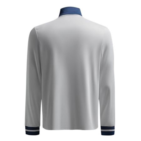 Bluza Barbati MUSAI Ishi Sweatshirt White/Navy Blue 532526 MU0308 imagine 8