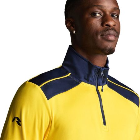 ΑΝΔΡΙΚΗ ΜΠΛΟΥΖΑ MUSAI Ishi Sweatshirt Yellow/Navy Blue 532530 MU0308 εικόνα 4