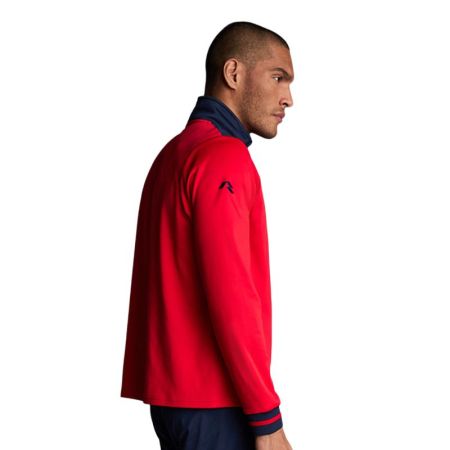 Bluza Barbati MUSAI Ishi Sweatshirt Red/Navy Blue 532531 MU0308 imagine 3