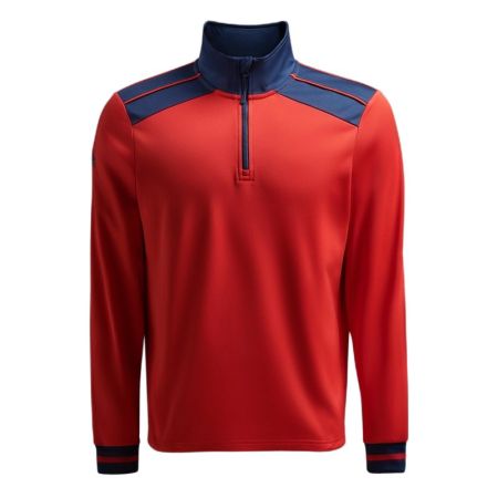 Bluza Barbati MUSAI Ishi Sweatshirt Red/Navy Blue 532531 MU0308 imagine 7