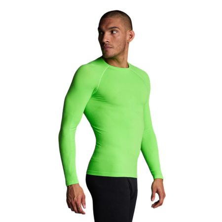 ΑΝΔΡΙΚΗ ΙΣΟΘΕΡΜΙΚΗ ΜΠΛΟΥΖΑ MUSAI Joto Thermal Long Sleeve T-Shirt Fluor Green 532820 MU0109 εικόνα 3