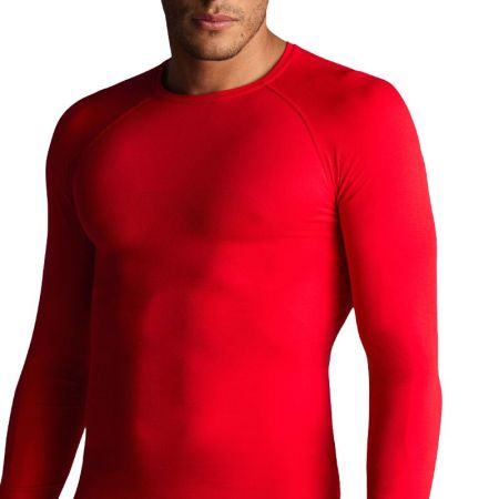 ΑΝΔΡΙΚΗ ΙΣΟΘΕΡΜΙΚΗ ΜΠΛΟΥΖΑ MUSAI Joto Thermal Long Sleeve T-Shirt Red 532808 MU0109 εικόνα 5