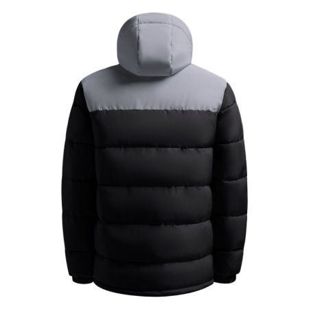 Geaca de Iarna Copii MUSAI Kanzu Quilted Coat Black/Grey 532648 MU0401 imagine 4
