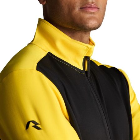 Hanorac Barbati MUSAI Saba Jacket Black/Yellow 533076 MU0303 imagine 4