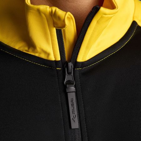 Hanorac Barbati MUSAI Saba Jacket Black/Yellow 533076 MU0303 imagine 5
