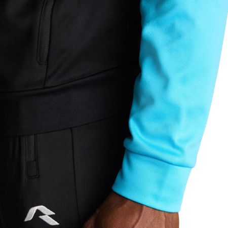 Hanorac Barbati MUSAI Saba Jacket Black/Turquoise Fluor 533081 MU0303 imagine 4