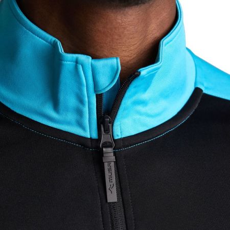 Hanorac Barbati MUSAI Saba Jacket Black/Turquoise Fluor 533081 MU0303 imagine 5