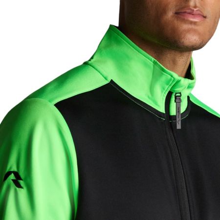 Hanorac Barbati MUSAI Saba Jacket Black/Fluor Green 533082 MU0303 imagine 4