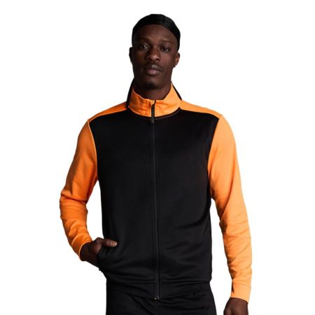 Мъжки Суичър MUSAI Saba Jacket Black/Fluor Orange 533080 MU0303