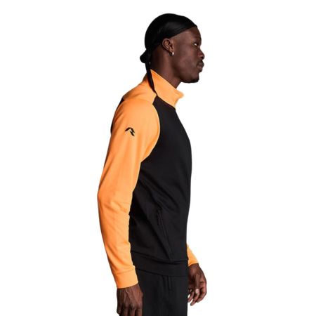 Hanorac Barbati MUSAI Saba Jacket Black/Fluor Orange 533080 MU0303 imagine 3