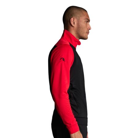 Мъжки Суичър MUSAI Saba Jacket Black/Red 533077 MU0303 изображение 3