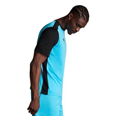 ΑΝΔΡΙΚΟ T-SHIRT MUSAI Saba T-Shirt Fluor Turquoise/Black 532682 MU0103 εικόνα 3