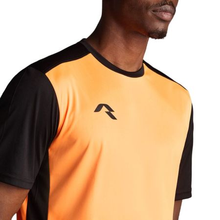 Tricou Barbati MUSAI Saba T-Shirt Fluor Orange/Black 532681 MU0103 imagine 4