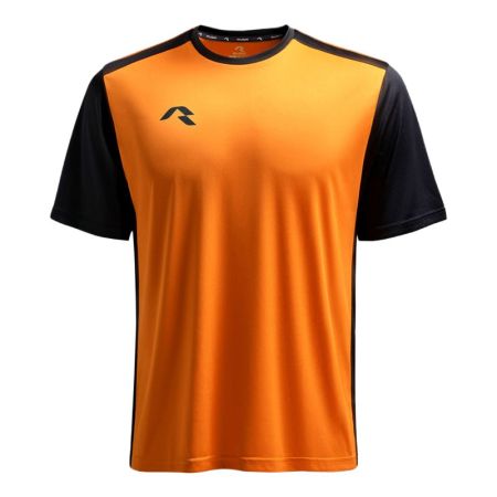 Tricou Barbati MUSAI Saba T-Shirt Fluor Orange/Black 532681 MU0103 imagine 5