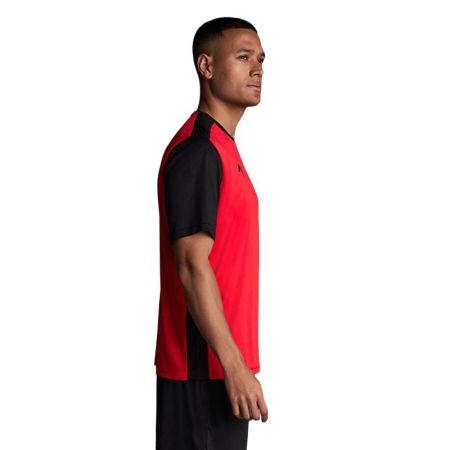 Tricou Barbati MUSAI Saba T-Shirt Red/Black 532678 MU0103 imagine 3