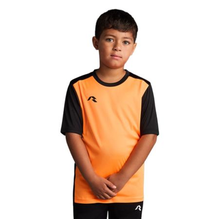Детска Тениска MUSAI Saba Kids T-Shirt Fluor Orange/Black 532689 MU0103