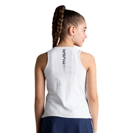Maiou Copii MUSAI Hekima Kids Sleeveless T-Shirt White 534126 MU0112-K imagine 2