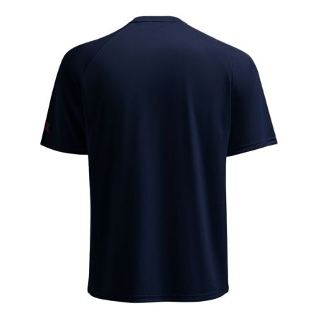 Tricou Copii MUSAI Ubora Kids T-Shirt Navy/Burgundy 532675 MU0102 imagine 4