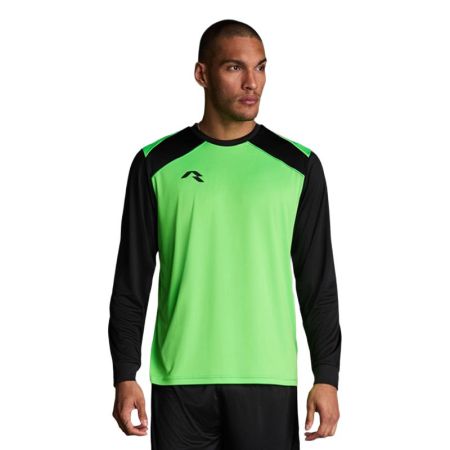 Bluza Barbati MUSAI Wata Long Sleeve T-Shirt Fluor Green/Black