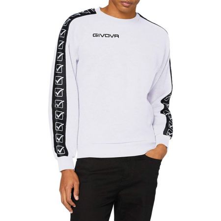 Bluza Barbati GIVOVA Felpa GCollo Band 0003 515325 BA07 imagine 2
