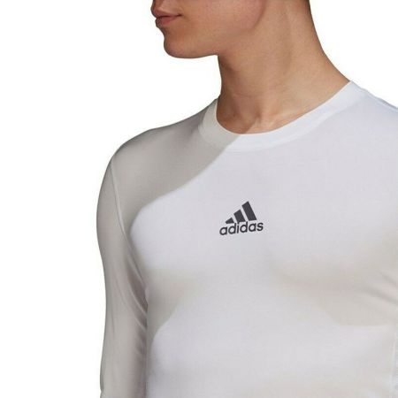 Bluza Termica Sport Barbati ADIDAS Techfit Compression LS 520854 GU7334 imagine 3