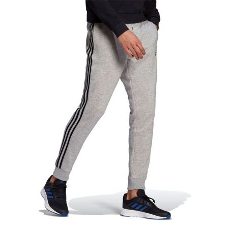 Мъжки Панталони ADIDAS Essentials French Terry Tapered Cuff 3-Stripes Pants 521122 GK8824 изображение 3