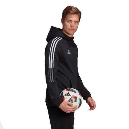 Hanorac Barbati ADIDAS Tiro 21 Sweat Hoodie Regular Fit 521011 GM7341 imagine 3