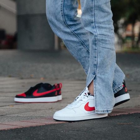 Дамски Кецове NIKE Court Borough Low 2 525201 BQ5448-110 изображение 7
