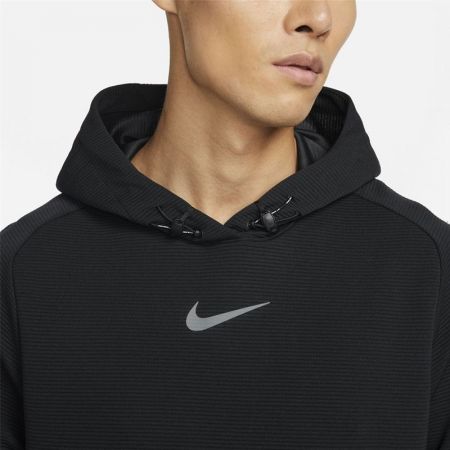 Мъжки Суичър NIKE Pro Fleece Hoodie 524035 DM5889-010 изображение 3