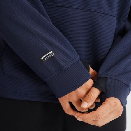 Мъжки Суичър NIKE Pro Fleece Hoodie 524037 DM5889-451 изображение 4