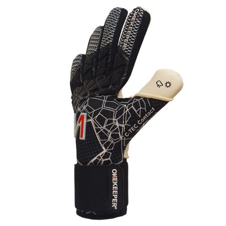 Вратарски Ръкавици ONEKEEPER C-Tec Black JR 528663 CT6-NC-CO-JR изображение 4