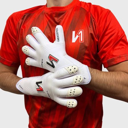 Вратарски Ръкавици ONEKEEPER Viper White JR 528697 VP2-NC-CO-JR изображение 5