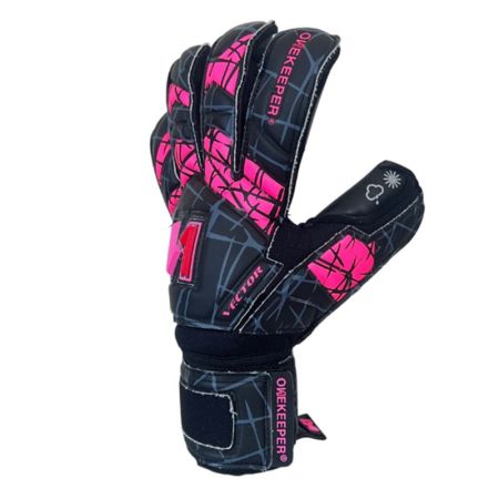 Manusi De Portar ONEKEEPER Vector Evolution Black Pink JR 532014 VE2-TC-RB-RP-JR imagine 3