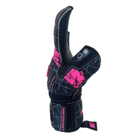 Manusi De Portar ONEKEEPER Vector Evolution Black Pink JR 532014 VE2-TC-RB-RP-JR imagine 5