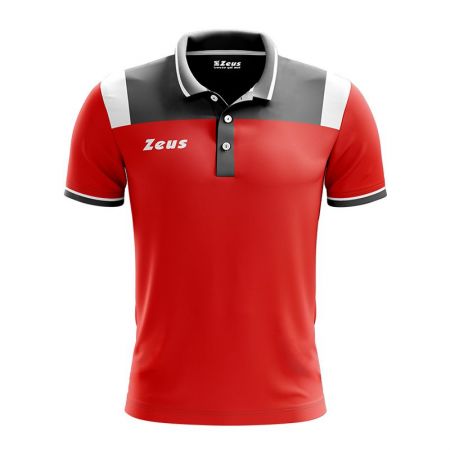 Tricou Barbati ZEUS Polo Vesuvio Rosso/Dark Grey 512892 Polo Vesuvio imagine 4
