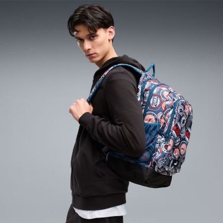 ΣΑΚΙΔΙΟ ΠΛΑΤΗΣ PUMA Academy All-Over Print Backpack (29L) 534231 091150-27 εικόνα 5