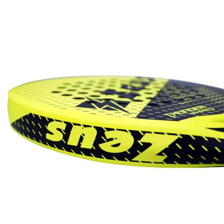 Racheta Padel ZEUS Racchetta Thunder Pro Nero/Giallo Fluo 518541 Racchetta Thunder Pro imagine 2