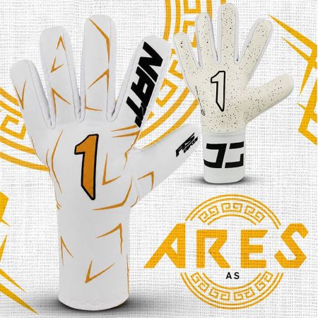 Вратарски Ръкавици RINAT Ares AS Joan Garcia Barcelona White/Gold 534033 Ares AS Joan Garcia Barcelona SS26 изображение 4