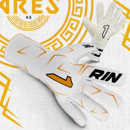 Вратарски Ръкавици RINAT Ares AS Joan Garcia Barcelona White/Gold 534033 Ares AS Joan Garcia Barcelona SS26 изображение 5