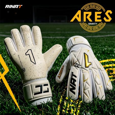 Manusi De Portar RINAT Ares Gravity Joan Garcia Barcelona White/Gold 534034 Ares Gravity Joan Garcia Barcelona SS26 imagine 9