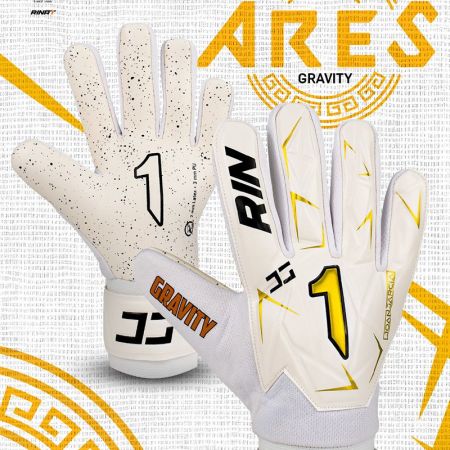 Manusi De Portar RINAT Ares Gravity Joan Garcia Barcelona White/Gold 534034 Ares Gravity Joan Garcia Barcelona SS26 imagine 6
