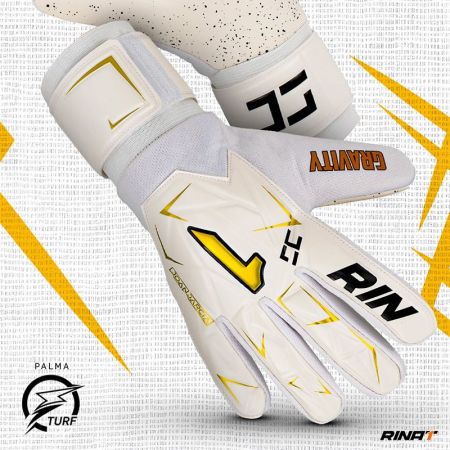 Manusi De Portar RINAT Ares Gravity Joan Garcia Barcelona White/Gold 534034 Ares Gravity Joan Garcia Barcelona SS26 imagine 7