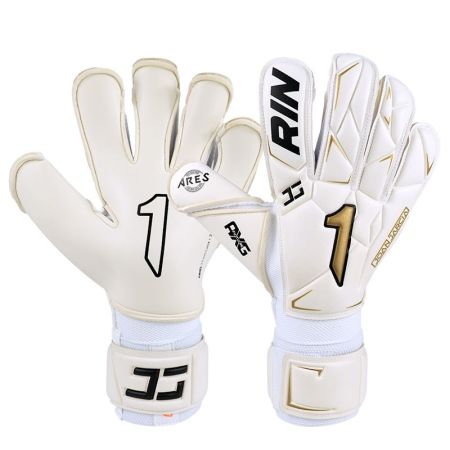 ΓΑΝΤΙΑ ΤΕΡΜΑΤΟΦΥΛΑΚΑ RINAT Ares Pro Joan Garcia Barcelona White/Gold 534031 Ares Pro Joan Garcia Barcelona SS26