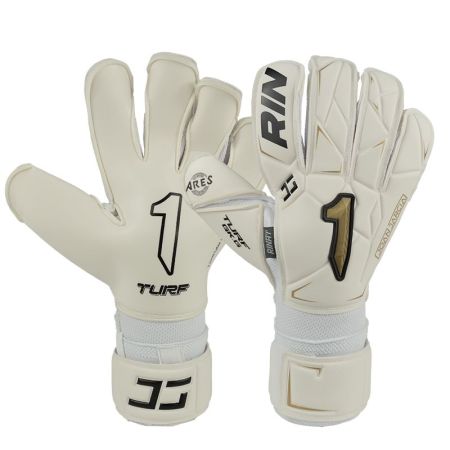 ΓΑΝΤΙΑ ΤΕΡΜΑΤΟΦΥΛΑΚΑ RINAT Ares Turf Joan Garcia Barcelona White/Gold 534032 Ares Turf Joan Garcia Barcelona SS26