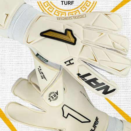 Manusi De Portar RINAT Ares Turf Joan Garcia Barcelona White/Gold 534032 Ares Turf Joan Garcia Barcelona SS26 imagine 7