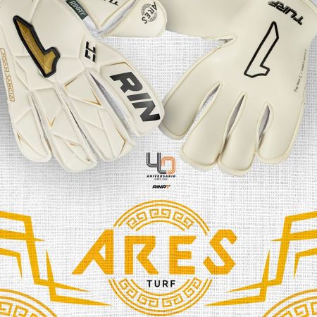 Manusi De Portar RINAT Ares Turf Joan Garcia Barcelona White/Gold 534032 Ares Turf Joan Garcia Barcelona SS26 imagine 6