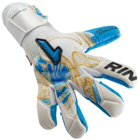 Вратарски Ръкавици RINAT Asimetrik Aero Premium HGP+ World Cup White/Blue 534018 Asimetrik Aero Premium HGP SS26 изображение 2