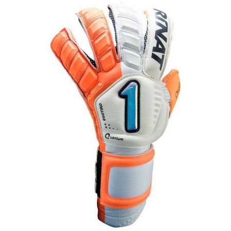 Вратарски Ръкавици RINAT Egotiko Quantum PRO White/Orange 515640 Egotiko Quantum Pro SS19 изображение 2