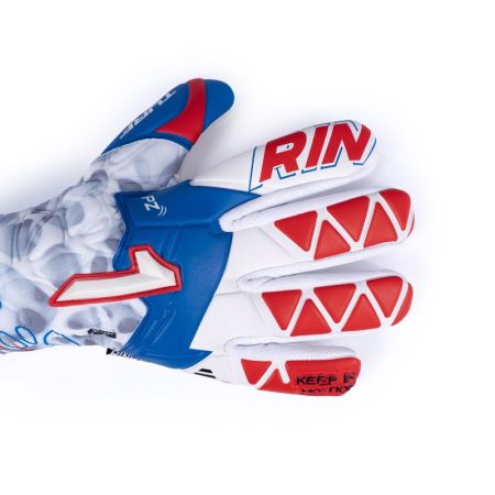 Вратарски Ръкавици RINAT Xtreme Guard Dominius Turf White/Red/Blue 531723 Xtreme Guard Dominius Turf SS25 изображение 2