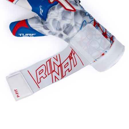 Вратарски Ръкавици RINAT Xtreme Guard Dominius Turf White/Red/Blue 531723 Xtreme Guard Dominius Turf SS25 изображение 4